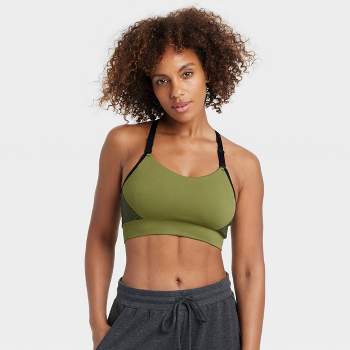 Women's Everyday Soft Medium Support Longline Sports Bra - All In Motion™  Mint Green XS