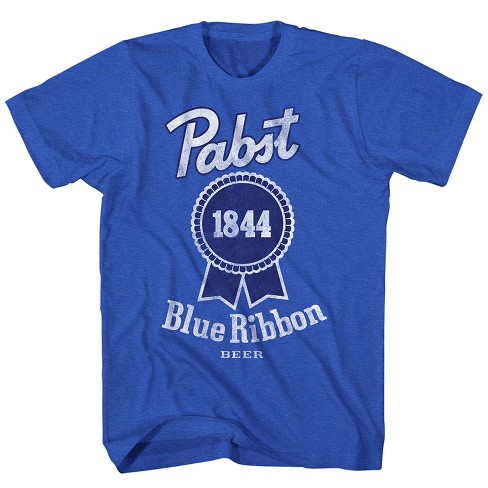 Mens Pabst Blue Ribbon Shirt - Pabst Blue Ribbon Beer - Pabst Blue Ribbon Graphic T-Shirt - image 1 of 4