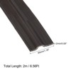 Unique Bargains Self Adhesive Multi-functional Rubber Weatherproofing Weather Stripping - 2 of 3