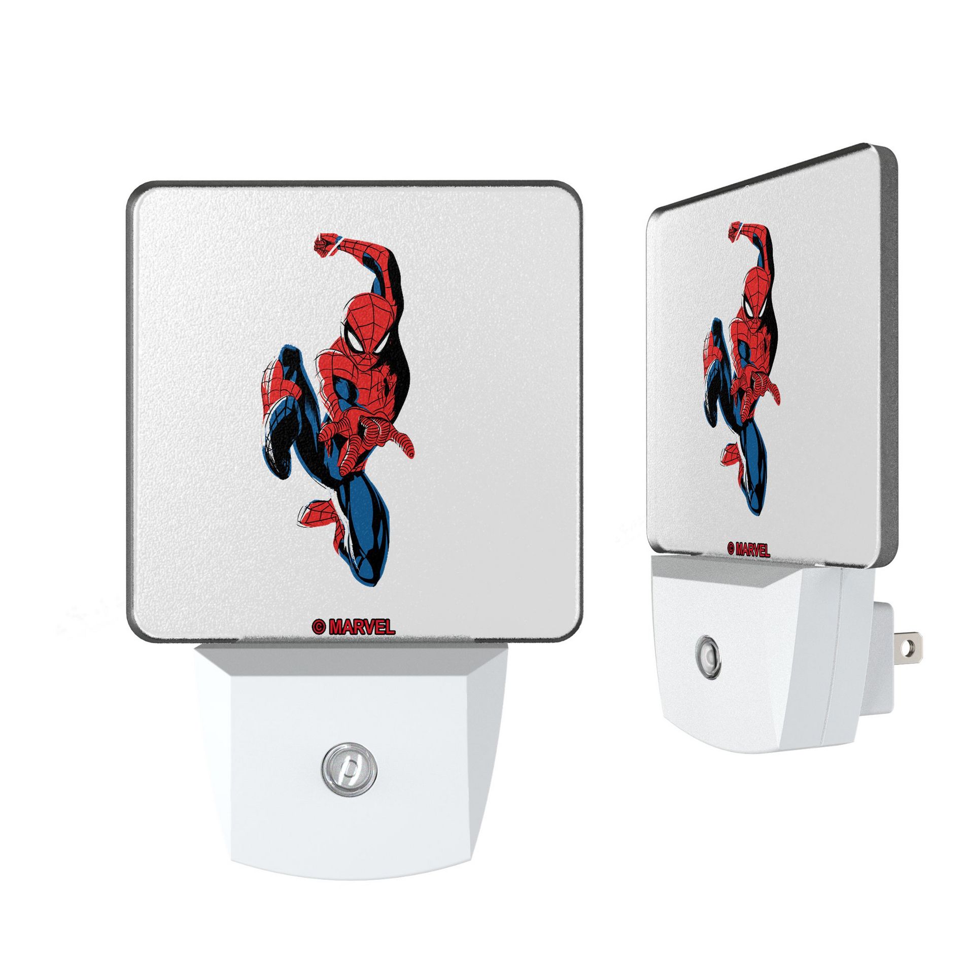 Marvel Spider-Man Badge Night Light 2-Pack
