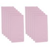 Saro Lifestyle Everyday Cloth Table Napkins (set Of 12), Pink, 20