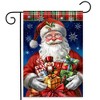 Briarwood Lane Christmas Garden Flag 12x18 For Outdoor Holly Jolly Santa For Christmas Garden Flag Flags For Outside - 2 of 4