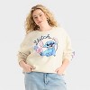 Women's Stitch Graphic Sweatshirt - Ivory - 2 of 3