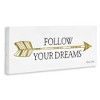 Stupell Industries Follow Your Dreams with Arrow, 48" x 20" - 3 of 4