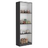 NicBex Bookcases for Living Room Modern 4-Shelf Home Bookcase Display Unit Bookshelf for Home Office, and Bedroom Storage - 4 of 4
