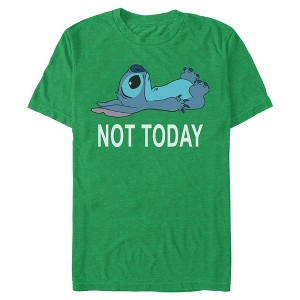 Men's Lilo & Stitch Not Today T-Shirt - 1 of 3
