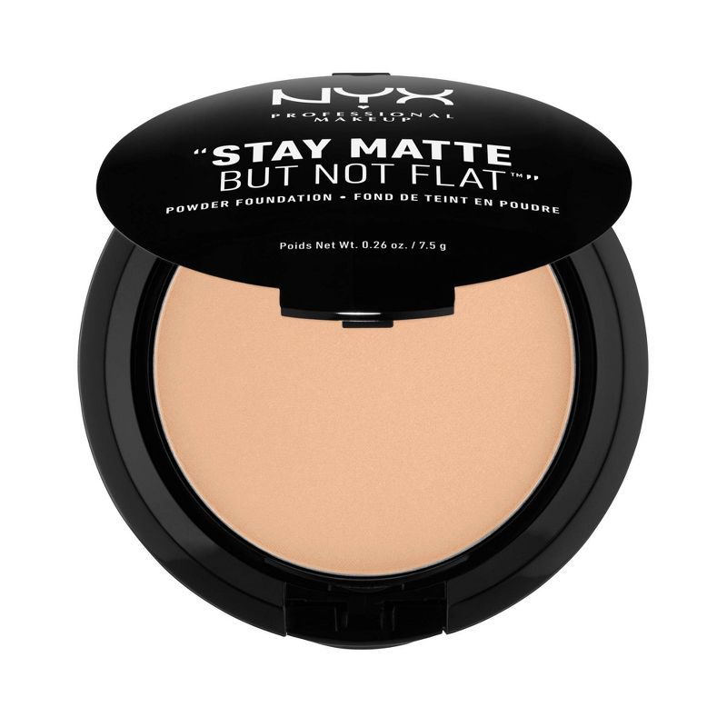 NYX Professional Makeup Stay Matte But Not Flat Pressed Powder Foundation - 0.26oz, 3 of 6