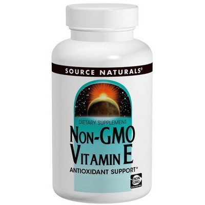NON-GMO Vitamin E 400 IU by Source Naturals, Inc.  -  60 Tablet