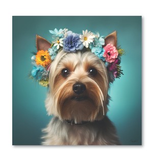 Courtside Market Adorable-Doggy 16x16 Gallery-Wrapped Canvas - 1 of 4