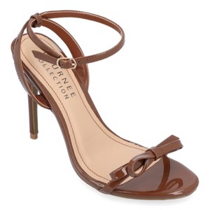Journee Collection Womens Elvina High Heel Open Toe Pumps - 1 of 4