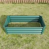 Green Metal Raised Bed Garden 4×2×1ft for Flower Planters, Vegetables Herb - 2 of 4