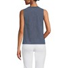 Lands' End Women's Crew Neck Jersey Shell Tank - 2 of 4