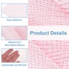 Unique Bargains Sheer Nylon Glitters Wave Mesh Decorative Ribbon Trim 6 Inch 10 Yards - 3 of 4