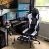 NicBex Massage Swivel Gaming Chair Office Chairs with Reclining Back,Adjustable Seat Height&Footrest,Ergonomics Video Game Chairs Office,250lbs Max - 2 of 4