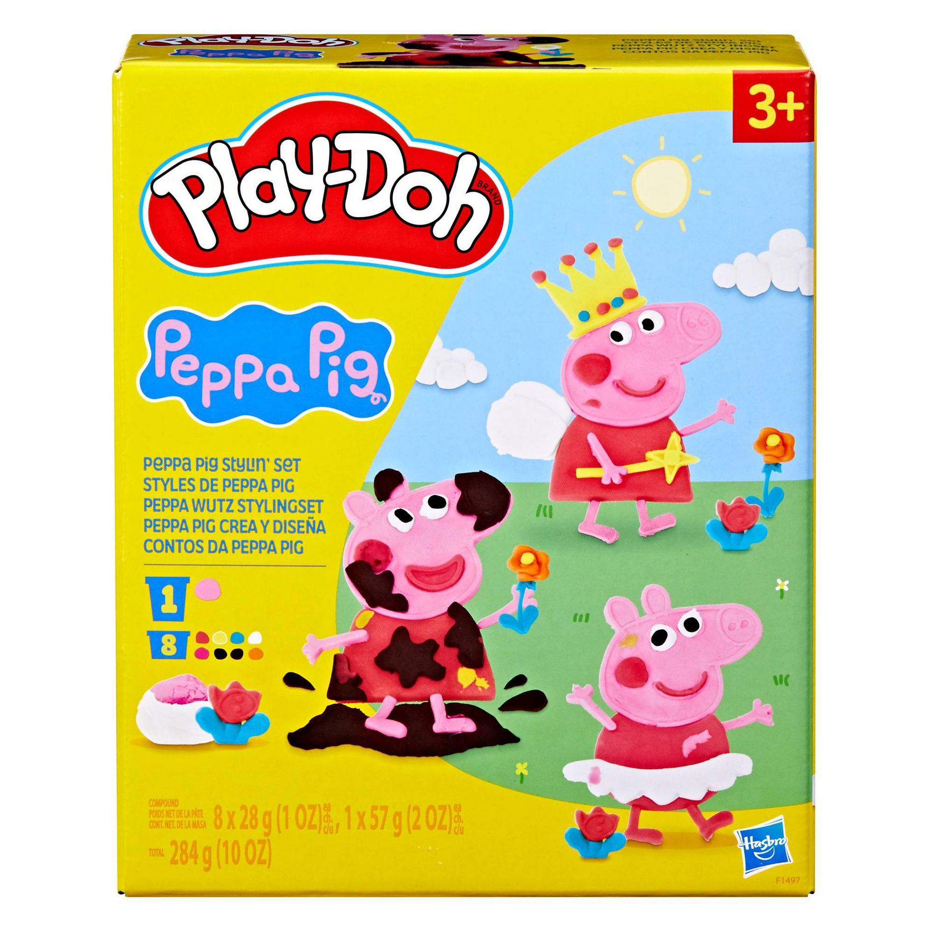 Play-Doh Peppa Stylin' Set Modeling Dough