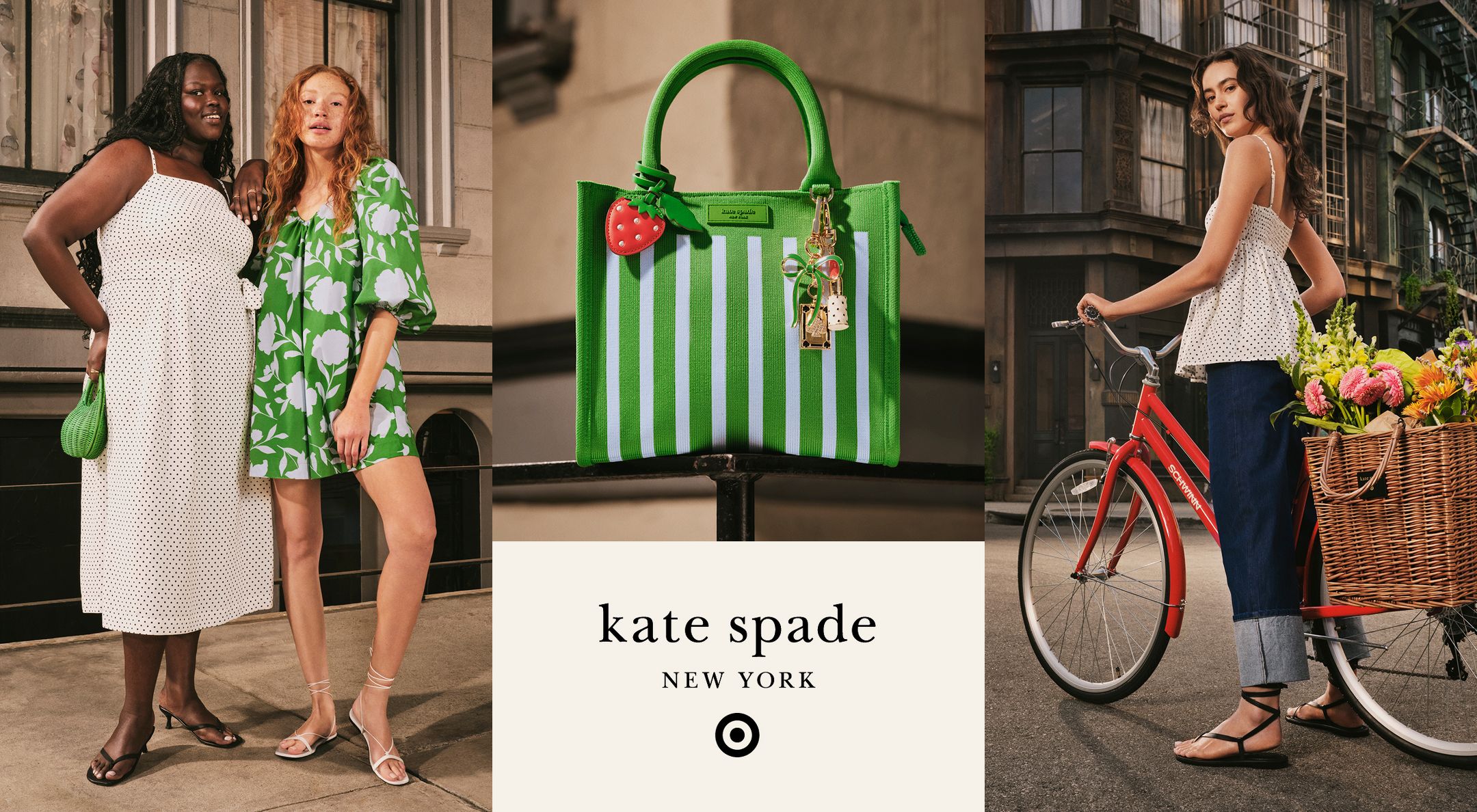 kate spade new york x Target logo