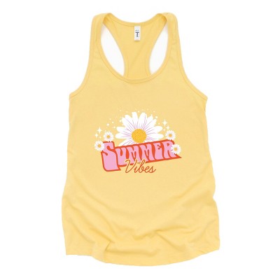 Simply Sage Market Summer Vibes Daisy Racerback Tank