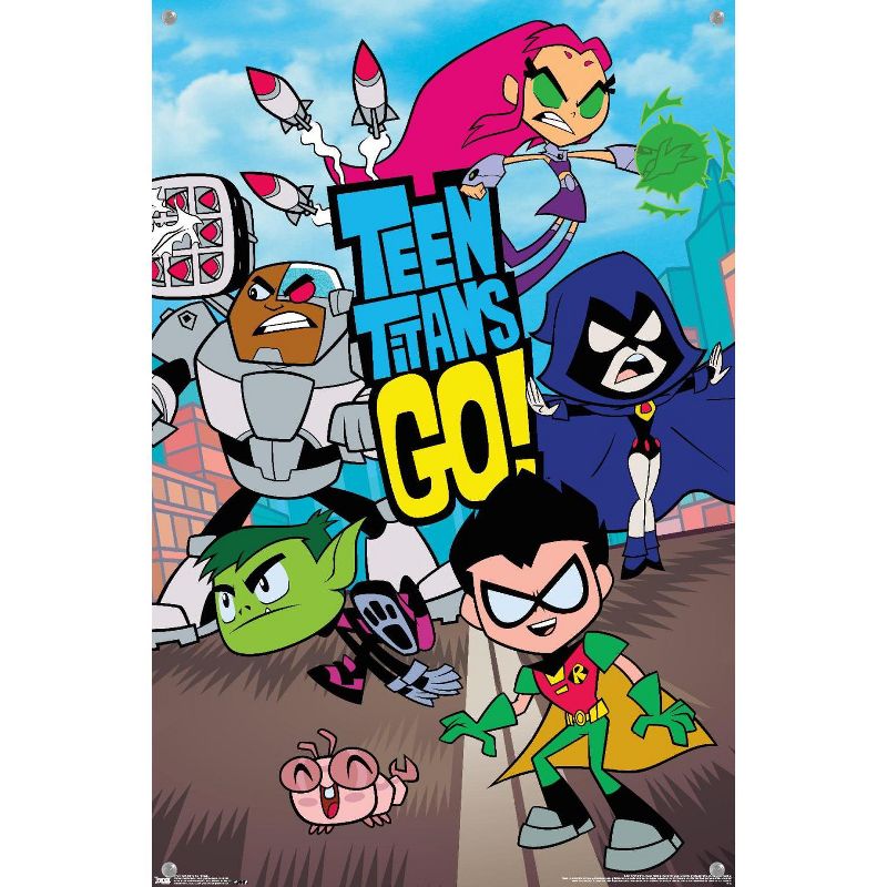 Trends International DC Comics TV - Teen Titans Go! - Group Unframed Wall Poster Prints, 4 of 7