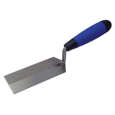 Westward  Margin Trowel,5inL,2inW,Carbon Steel 13P521