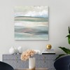 35" x 35" Terra Stratus by Nan Unframed Wall Canvas - Masterpiece Art Gallery: Modern Abstract Landscape, XL Artwork - 4 of 4