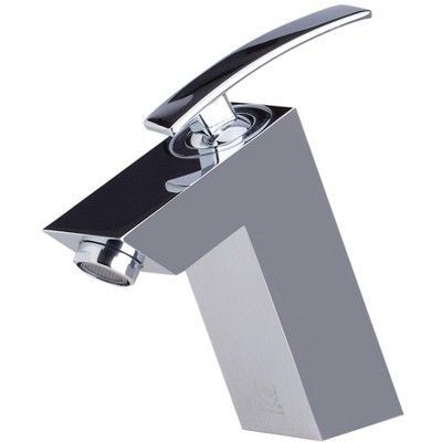 ALFI  AB1628-PC Polished Chrome Single Lever Bathroom Faucet