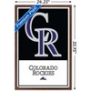 Trends International MLB Colorado Rockies - Logo 22 Framed Wall Poster Prints - 3 of 4