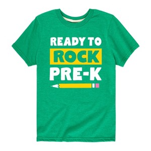 Boys' - Instant Message - Ready to Rock Pre-K Short Sleeve Graphic T-Shirt - 1 of 4