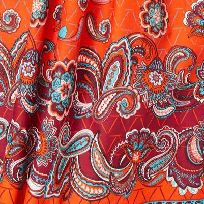 electric orange bloom