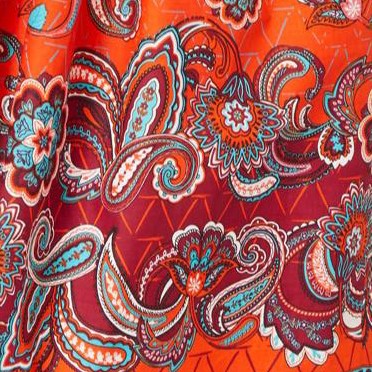 electric orange bloom