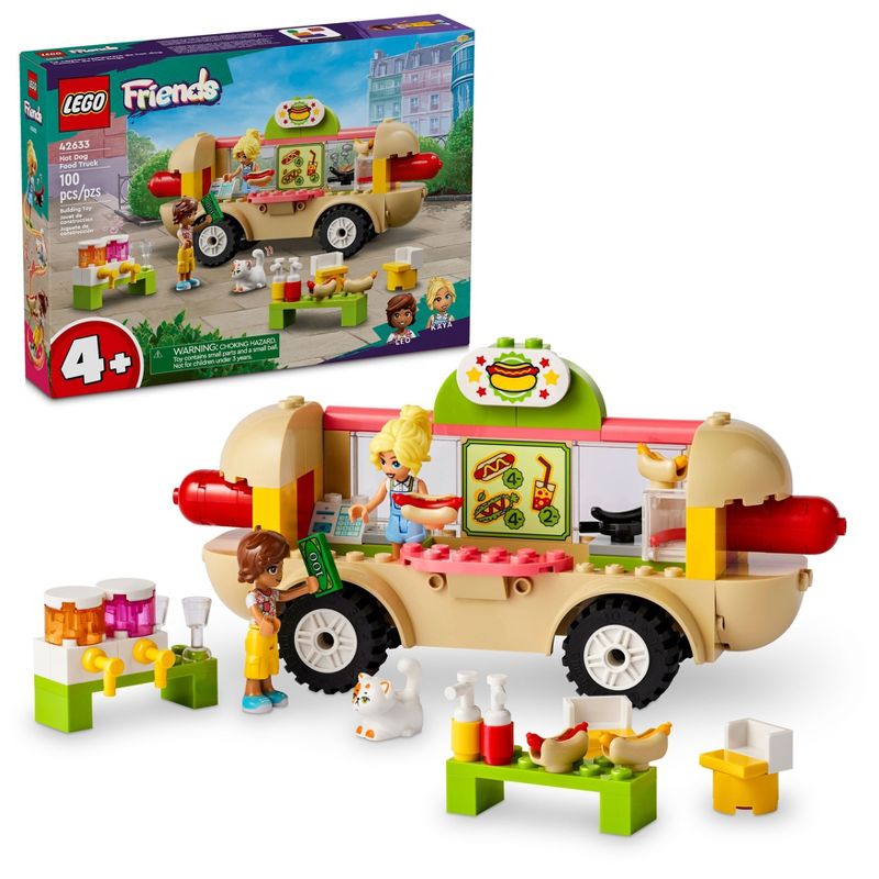 LEGO Friends Hot Dog Food Truck Toy 42633, 1 of 8