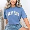 Simply Sage Market Varsity New York Garment Dyed Tee - 2 of 2