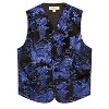 Gioberti Boy's 4pc Paisley Vest Set - 2 of 4
