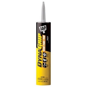 DAP DynaGrip Wood, Panel and Trim Construction Adhesive 10.3 oz - 1 of 1