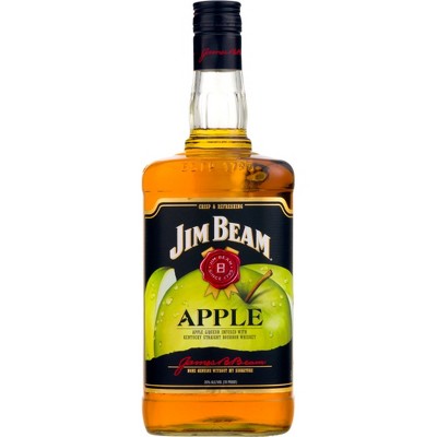 Jim Beam Apple Bourbon Whiskey - 1.75L Bottle