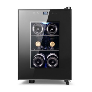 Ca'Lefort Mini Wine Beverage Cooler  - 0.71 Cu.ft 6 Bottle Thermoelectric Fridge - 1 of 4