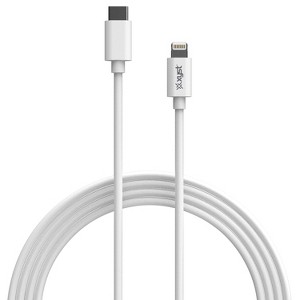 XYST™ USB-C® to Lightning® Cable, White (10 Ft.) - 1 of 4