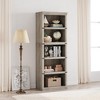 Farmhouse Book Shelf with Storage Open Display Bookshelves - 2 of 4