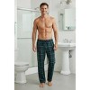 ADR Men's Soft Plush Fleece Pajama Pants, Warm Long Lounge Bottoms - 3 of 3