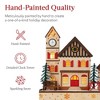 Best Choice Products Pre-Lit Wooden Christmas Village, Plug-In/Battery-Powered Winter Mantel Decor w/ 20 LED Lights - 2 of 4