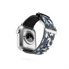 Ninola Design Watery Abstract Flowers Navy 42mm/44mm Silver Apple Watch Band - Society6 - 2 of 3