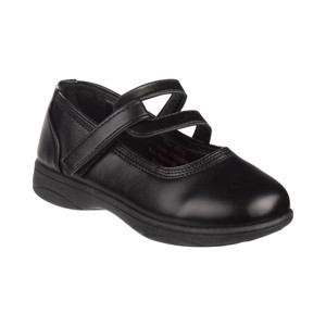 Petalia Girls' Double Strap Tween School Shoes - 1 of 4