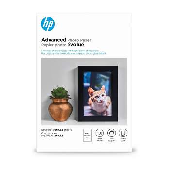 HP 4x6 100ct Advanced Glossy Photo Paper - Q6638A
