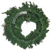 30-in Pre-Lit Artificial Natural Christmas Wreath 50 LED Lights Battery Operated - 3 of 3