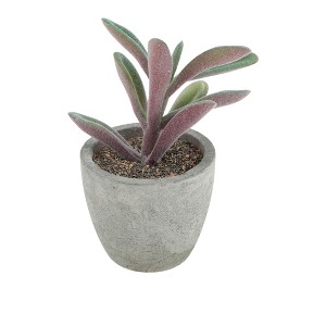 Unique Bargains Artificial Plants Plastic Pink 2.44"x2.44"x3.35" 1 Pcs - 1 of 4