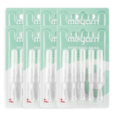 YEVYO 50 Counts Angle Interdental Brushes Between Teeth