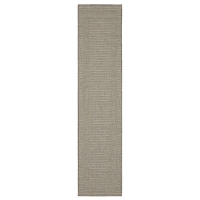 Oriental Weavers Caicos CA05A Grey/ Light Grey Indoor/Outdoor Area Rug - 1'10" x 7'6"