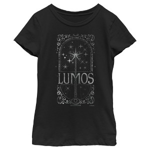 Girl's Harry Potter Lumos Happiness Spell T-Shirt - 1 of 4