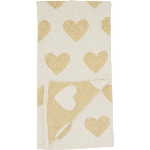 Mina Victory Heart Blanket Gold 30