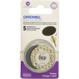 Dremel EZ413SA Replacement 240 Grit Sanding Disc (5 Pieces) - 1 of 3