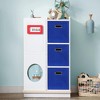 Vtec Trading Blue Multifunctional Fabric Cube Organizer - 3 of 3
